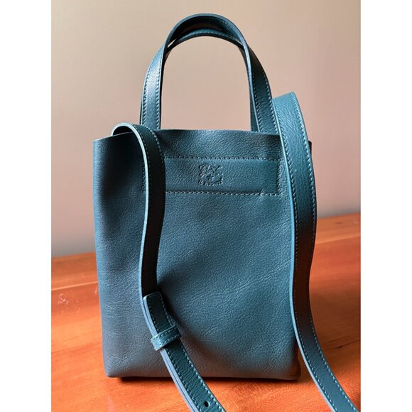 Il Bisonte Bucket Bag Forest Green - Picture 10 of 10